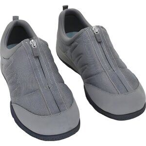 Easy Spirit BeStrong 2 Slate Gray Zip Slip-On Comfort Sneakers Women's US 11W
